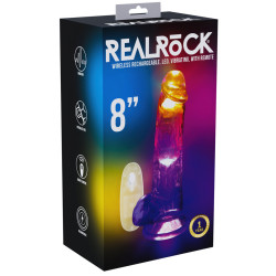 Gode Vibrant Lumineux LED VIBES 17 x 4.4cm Transparent 2