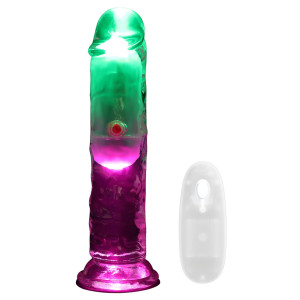 Gode Vibrant Lumineux LED NO VIBES 15 x 3.5cm
