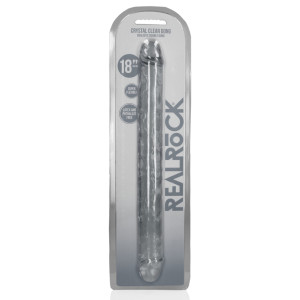 Double Gode CRYSTALDONG 45 x 4.3cm Transparent