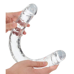 Double Gode CRYSTALDONG 45 x 4.3cm Transparent