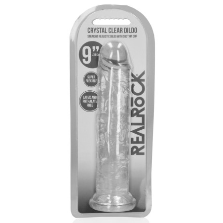 Gode Transparent CRYSTAL NONE 23 x 4.5cm