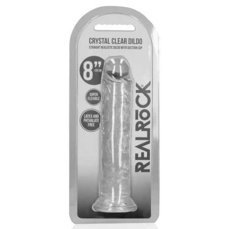 Gode Transparent CRYSTAL NONE 19.5 x 4.3cm