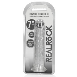 Gode Transparent CRYSTAL NONE 18 x 3.8cm 2