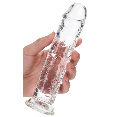 Gode Transparent CRYSTAL NONE 18 x 3.8cm