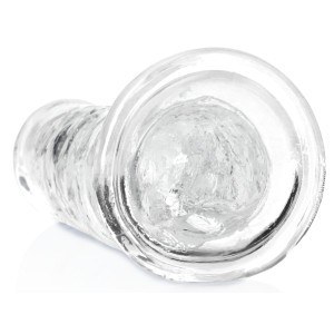 Gode Transparent CRYSTAL NONE 18 x 3.8cm