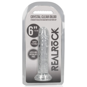 Gode Transparent CRYSTAL NONE 14 x 2.8cm