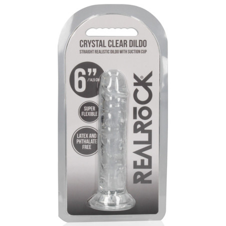 Gode Transparent CRYSTAL NONE 14 x 2.8cm