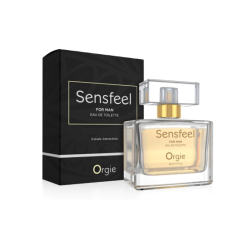 Eau de Toilette Phéromone pour Homme SENSFEEL Orgie 50ml 2
