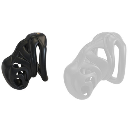 Cage de chasteté ALIAN S noire de 7 x 3.2 cm
