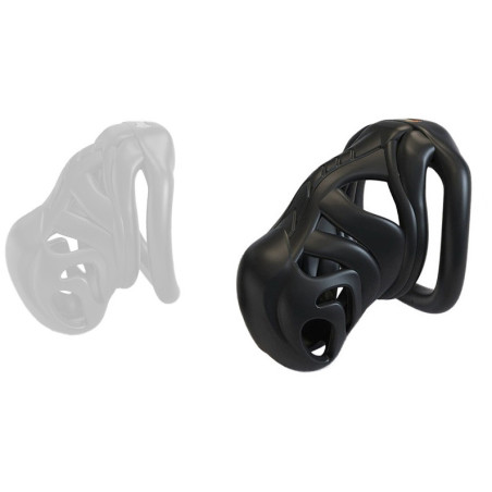Cage de chasteté ALIAN M Noire de 8 x 3.2 cm