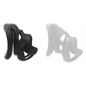 Cage de chasteté HIPTAM Noire S 7 x 3.2cm