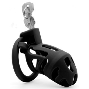 Cage de chasteté OLLIPS 9.5 x 3.5 cm Noire