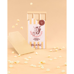 Tablette de Chocolat Aphrodisiaque BLANC 100 g