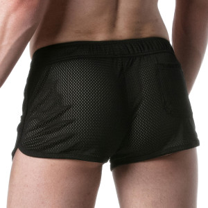 Short en mesh LOADED Noir