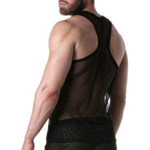 Débardeur en mesh TANK TOP Noir