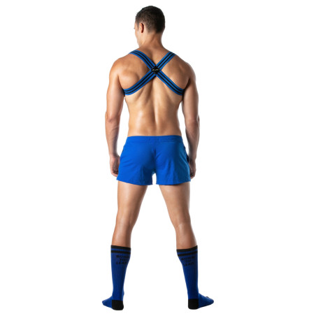 Harnais élastique LOADED Noir-Bleu