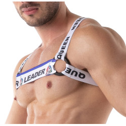 Harnais élastique ID QUEEN Blanc