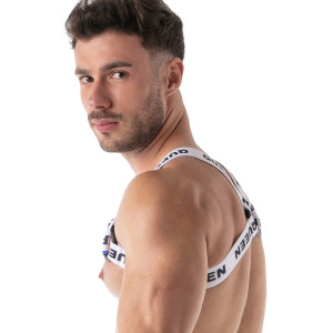 Harnais élastique ID QUEEN Blanc