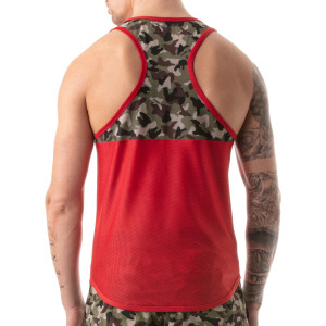 Débardeur CAMO RACER Rouge