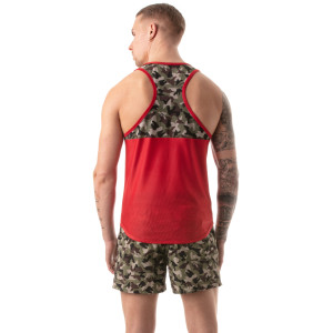 Débardeur CAMO RACER Rouge