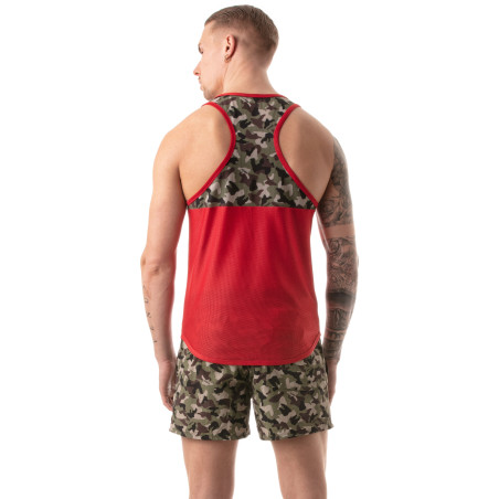 Débardeur CAMO RACER Rouge
