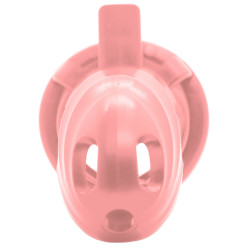 Cage de chasteté SCALLYCOCK 10 x 3.5 cm Rose 2