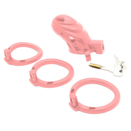 Cage de chasteté SCALLYCOCK 10 x 3.5 cm Rose