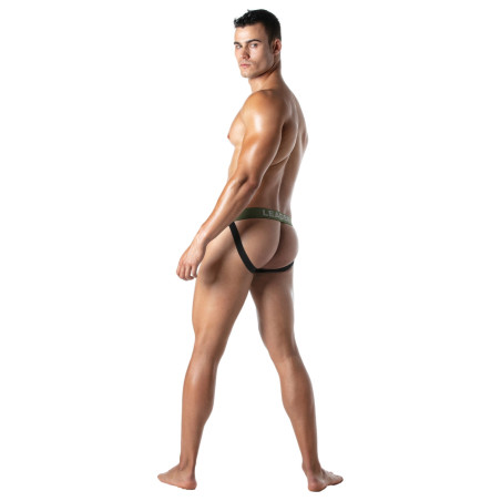 Jockstrap GI ARMY Kaki-Blanc