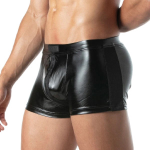 Short avec Zip BRUT Noir
