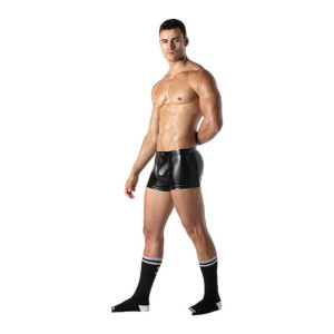 Short avec Zip BRUT Noir