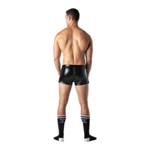 Short avec Zip BRUT Noir