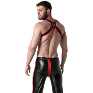 Harnais BRUT Noir-Rouge
