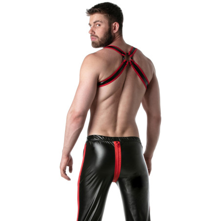 Harnais BRUT Noir-Rouge