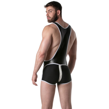 Body Singlet BRUT Noir-Blanc