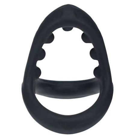 Ballstretcher silicone BEAD GRIP Noir de Levelz