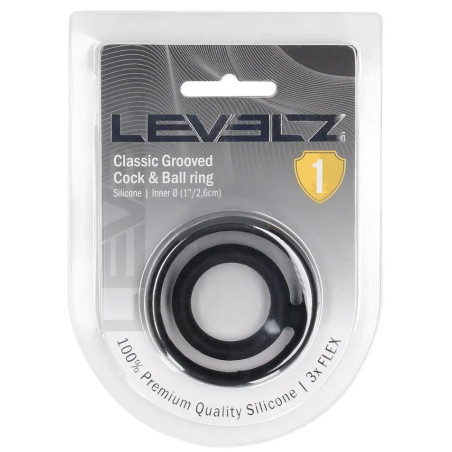 Ballstretcher silicone GROOVED de Levelz