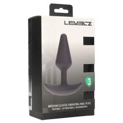 Plug anal Vibrant CLASSI VIBE M de Levelz 12 Vibrations 2