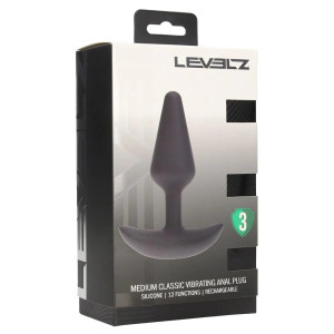 Plug anal Vibrant CLASSI VIBE M de Levelz 12 Vibrations