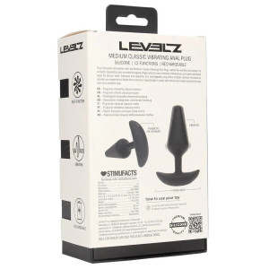 Plug anal Vibrant CLASSI VIBE M de Levelz 12 Vibrations
