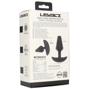 Plug anal Vibrant CLASSIC VIBE S de Levelz 9 x 3.3 cm