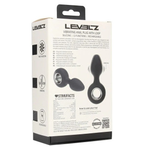 Plug anal Vibrant LOOP de Levelz avec 12 Vibrations