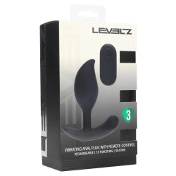 Plug vibrant FLEEM VIBE de Levelz 9 x 3.5 cm 2