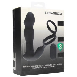 Stimulateur prostatique + Ballstretcher PROSTICOCK Levelz 2