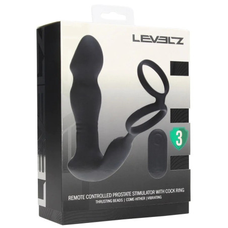 Stimulateur prostatique + Ballstretcher PROSTICOCK Levelz