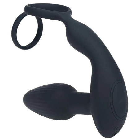 Ballstretcher Plug vibrant DUAL VIBE 8 modes de Levelz