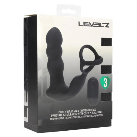 Plug prostatique et Ballstretcher ROTATEEZ de Levelz