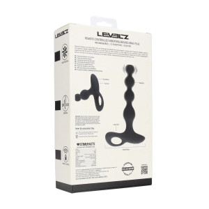 Chapelet anal vibrant BEADEEZ de Levelz 16 x 3.5 cm