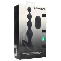 Chapelet anal vibrant BEADEEZ de Levelz 16 x 3.5 cm 2