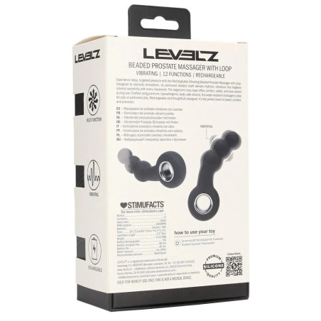 Stimulateur prostatique TREEZ 9 x 3.4 cm de Levelz