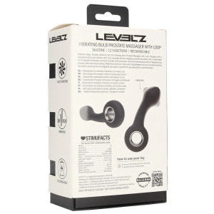 Plug prostatique vibrant LOOPEEZ 9 x 3.4 cm de Levelz